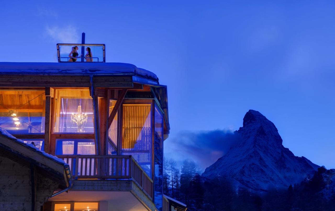 Backstage Hotel Chalet Rooms Zermatt Exteriér fotografie