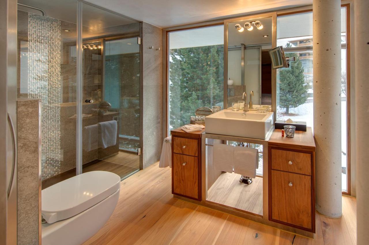 Backstage Hotel Chalet Rooms Zermatt Pokoj fotografie