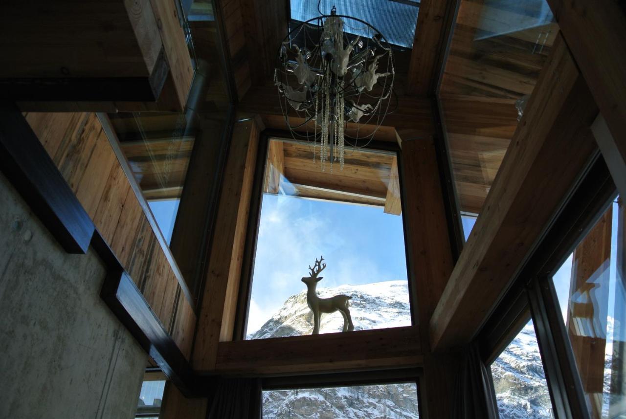Backstage Hotel Chalet Rooms Zermatt Exteriér fotografie
